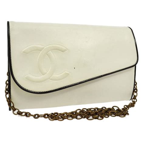 tradesy chanel crossbody|Chanel crossbody bag white.